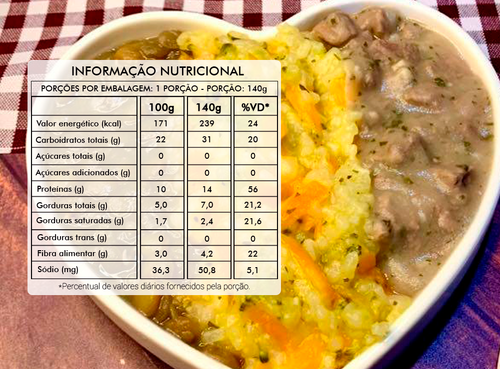 Strogonoffinho baby Nutricional